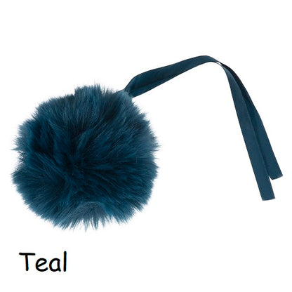 Large 11cm Faux Fur Pom Pom