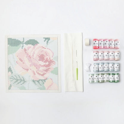 Rico Terrazzo Cushion Latch Hook set