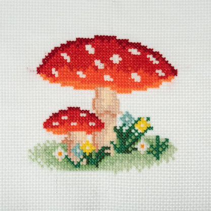 Trimits Mini Cross Stitch Kit Toadstool