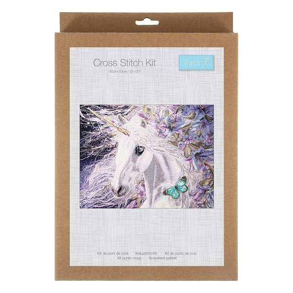 Trimits Unicorn Counted Cross Stitch Kit Extra Large kosse nanat khar kosse 