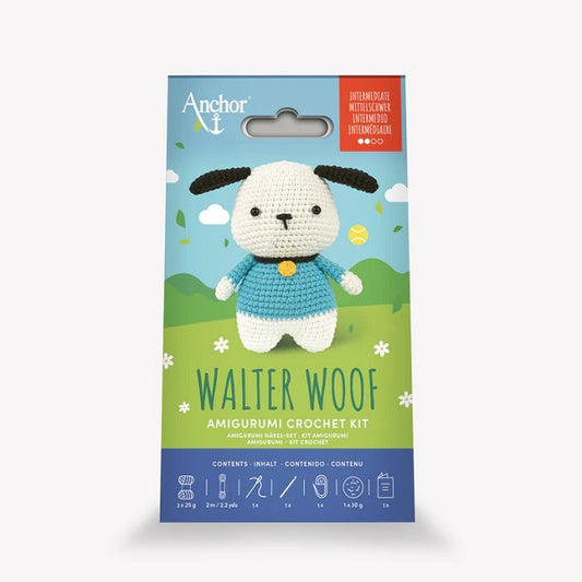Anchor Walter Woof Amigurumi Crochet Kit