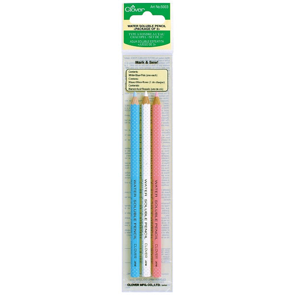 Clover Water Soluble Pencils kosse nanat khar kosse 