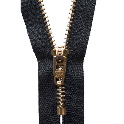 YKK Brass Jeans Zips