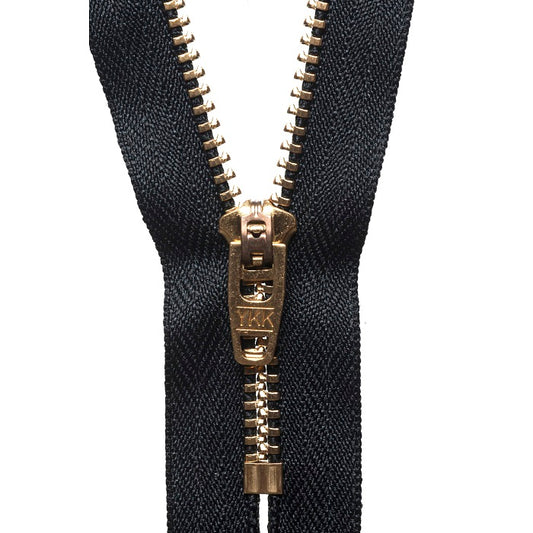 YKK Brass Jeans Zips