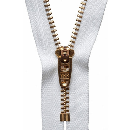 YKK Brass Jeans Zips