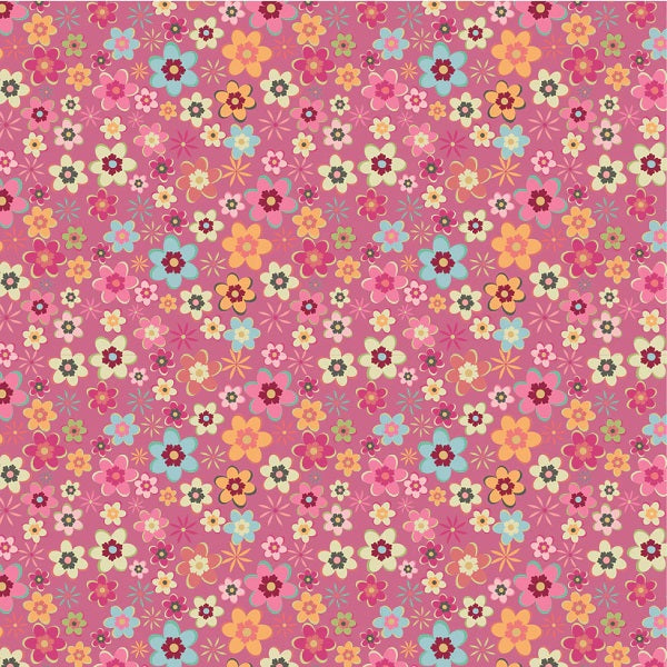 Calico Cowgirls Meadow Dark Pink 90460 105 kosse nanat khar kosse 