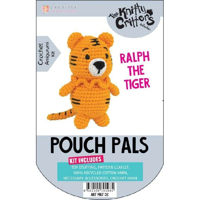 Knitty Critters Ralph the Tiger kosse nanat khar kosse 