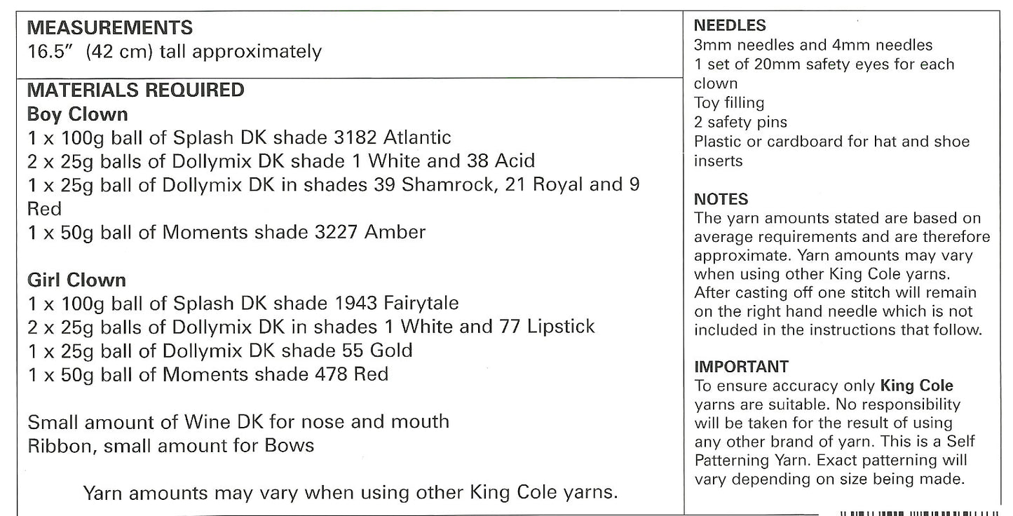 King Cole 9127 kosse nanat khar kosse 