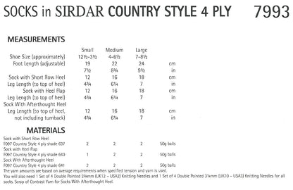 Sirdar 7993