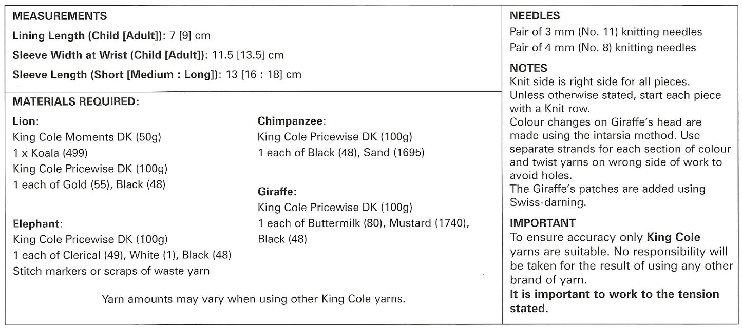 King Cole 9027 kosse nanat khar kosse 