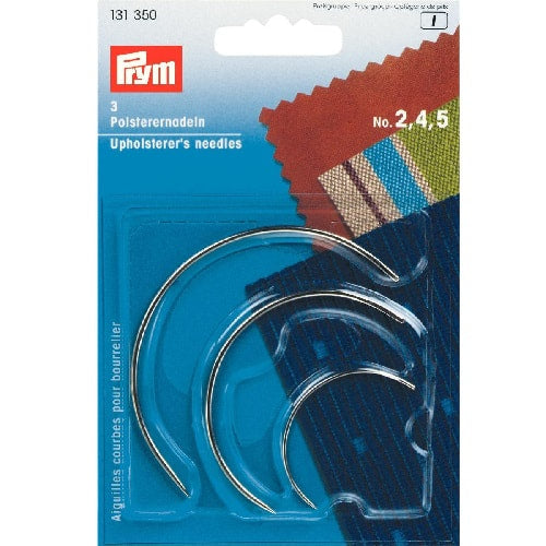 Prym curved upholstery needles kosse nanat khar kosse 