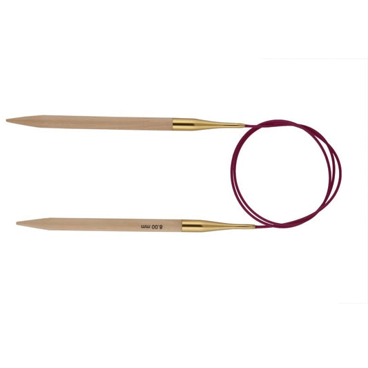 Knit Pro Basix Birch Fixed Circular Needles
