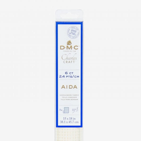 DMC 6 CT Aida Fabric pre cut kosse nanat khar kosse 