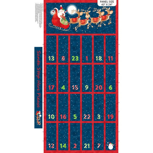Santa Stop here panel