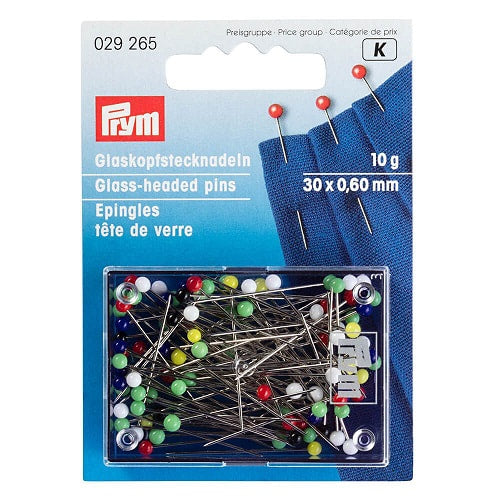 Prym Glass Head pins kosse nanat khar kosse 