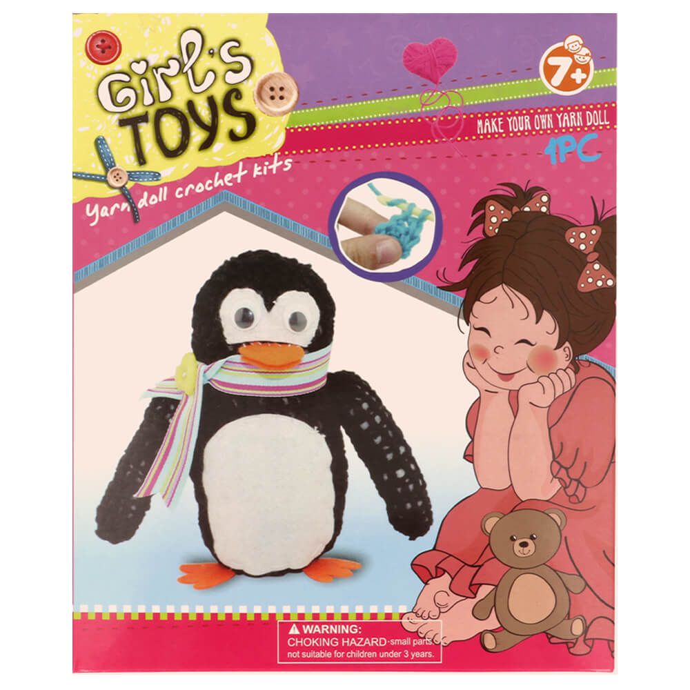 Crochet Amigurumi kit for Children Penguin kosse nanat khar kosse 