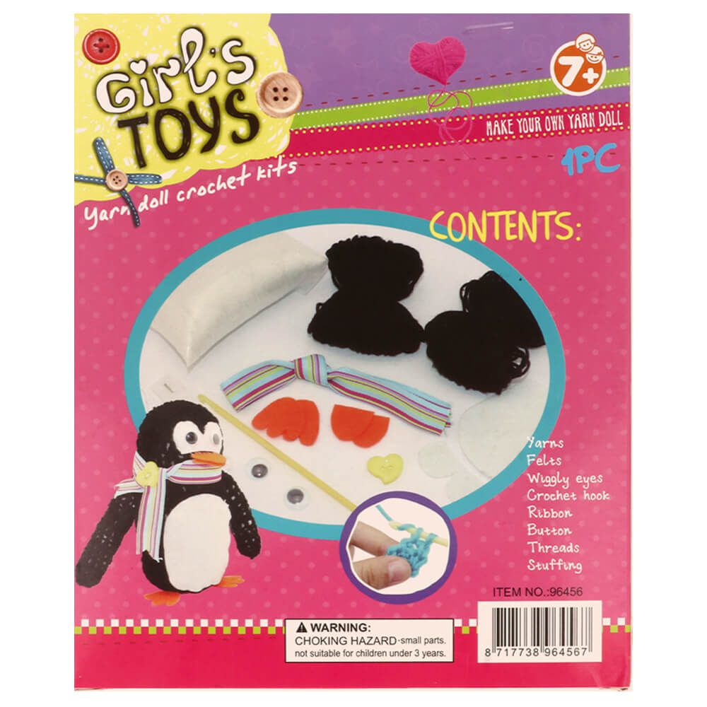 Crochet Amigurumi kit for Children Penguin kosse nanat khar kosse 