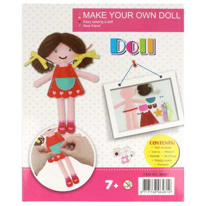 Felt Doll Sewing Kit for Children
