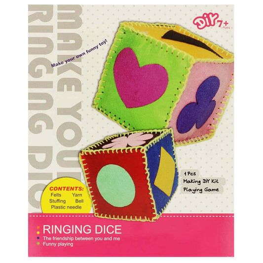 Felt Dice Sewing Kit for Children