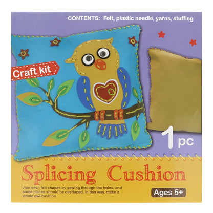 Felt Owl Cushion Sewing kit for Children