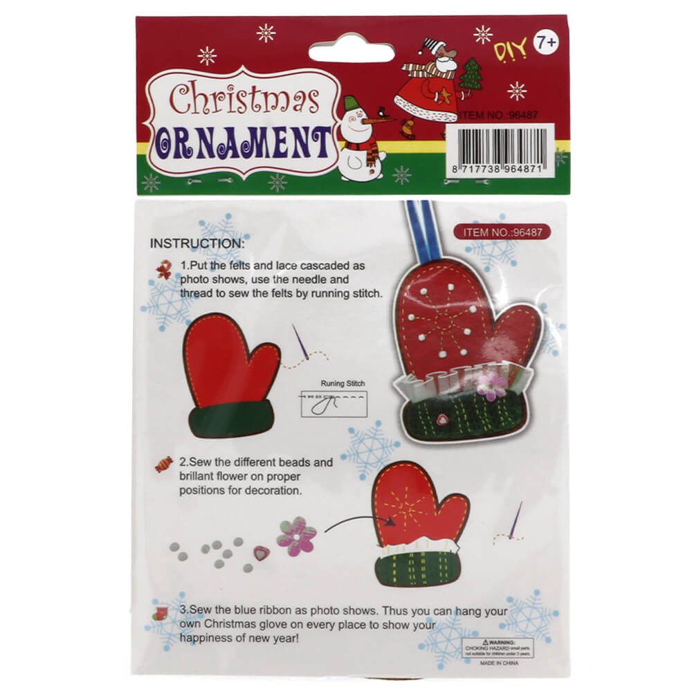 Felt Glove Sewing kit kosse nanat khar kosse 