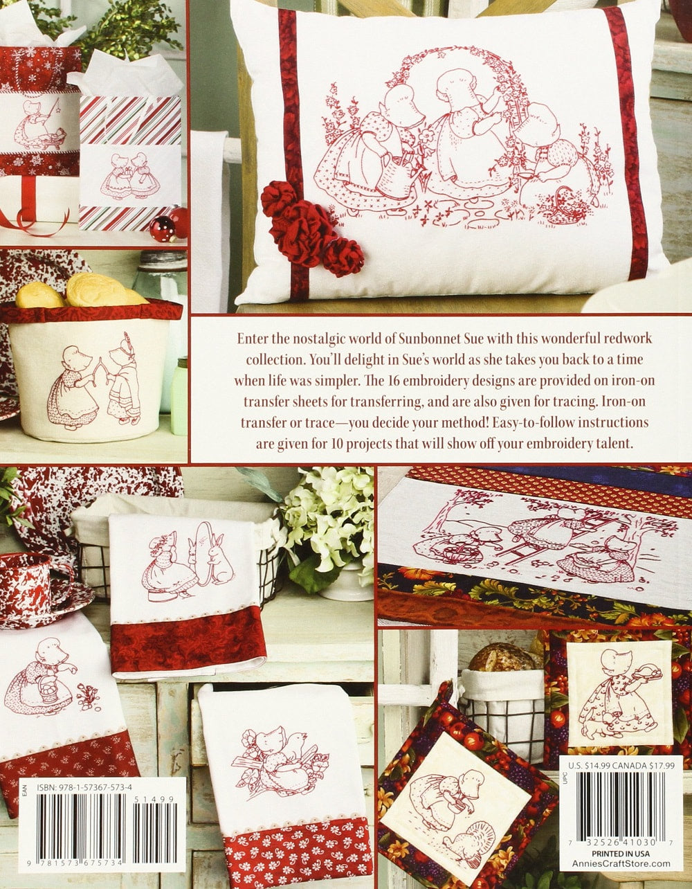 Sunbonnet Sue Redwork Collection: For All Seasons kosse nanat khar kosse 