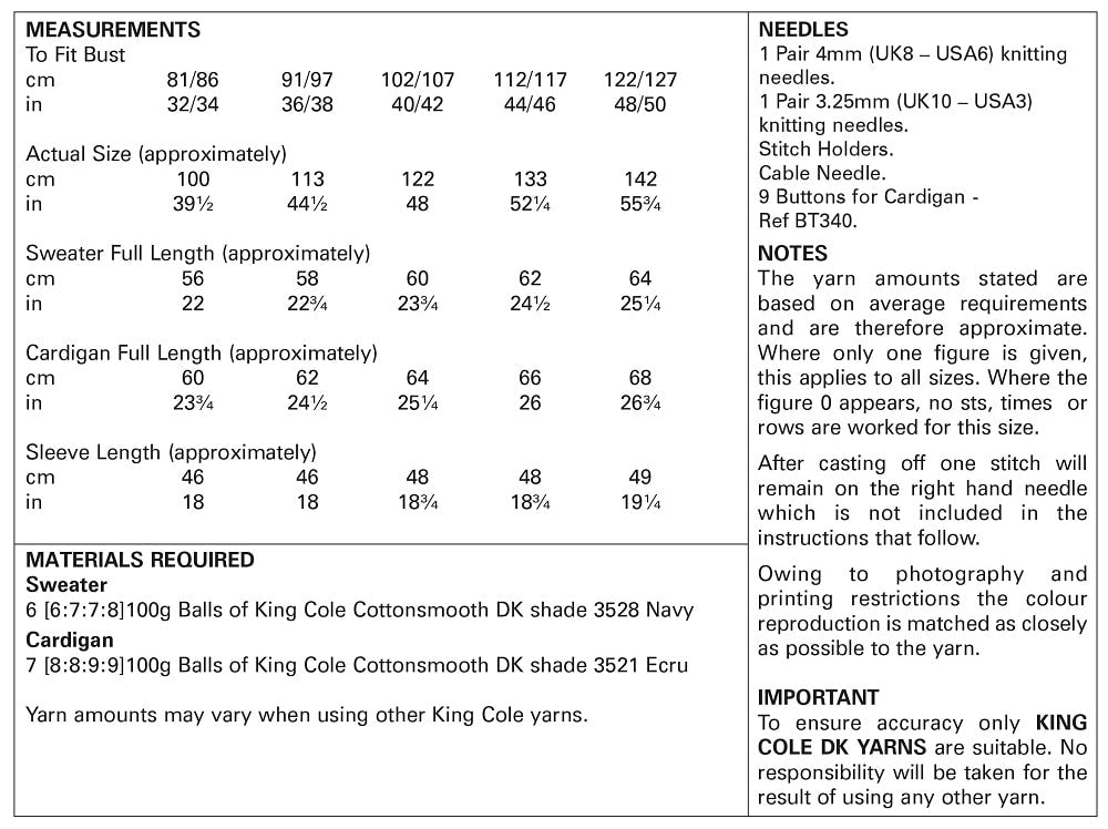 King Cole 5746 kosse nanat khar kosse 