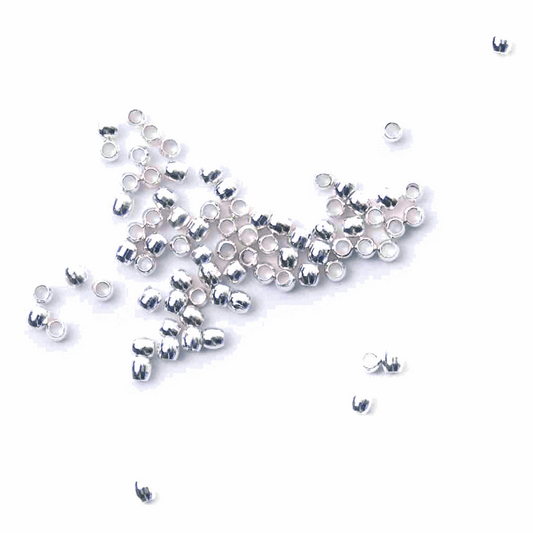 2mm Crimp Beads