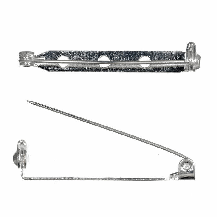 38mm Silver Brooch Back kosse nanat khar kosse 