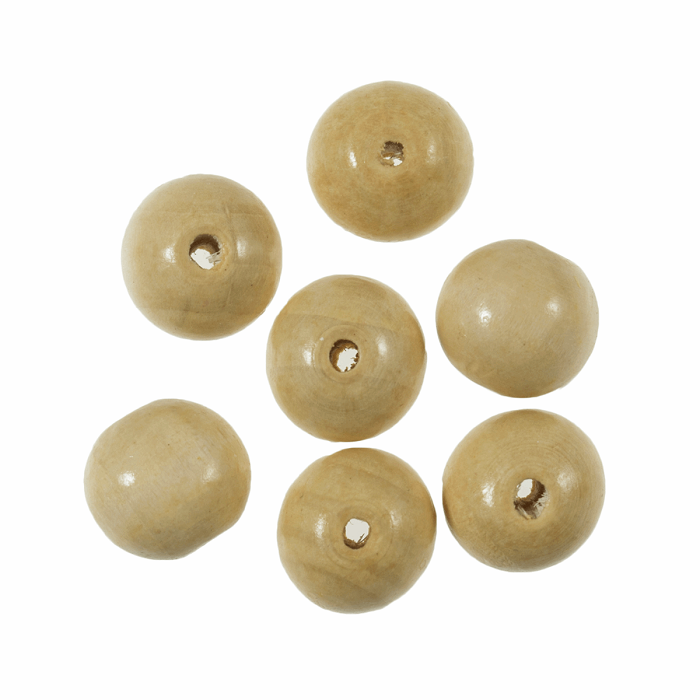 20mm Beach Wood Beads kosse nanat khar kosse 