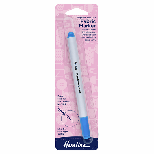 Wipe-off fine line Fabric Marker