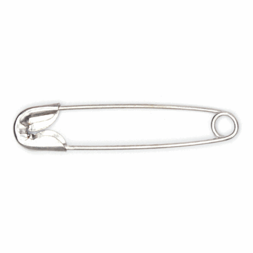 27mm Nickel Safety Pins kosse nanat khar kosse 