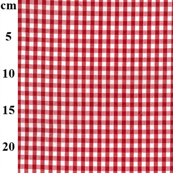 Gingham 1/4 Check Red kosse nanat khar kosse 