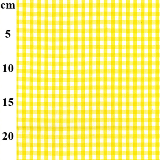 Gingham 1/4 Check Yellow