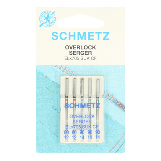 Schmetz Overlocker needles 80-90
