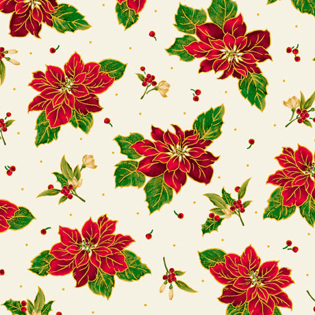 Lavish Poinsettias 28941E